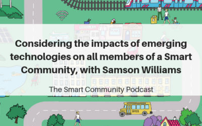 SCP E107 Considering the impacts of emerging technologies on all members of a Smart Community, with Samson Williams