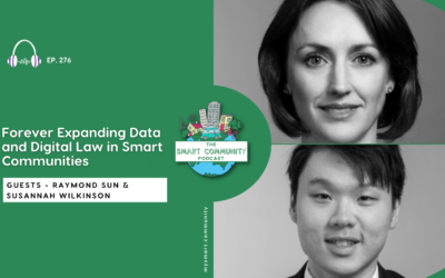 SCP E276 Forever Expanding Data and Digital Law in Smart Communities, with Raymond Sun and Susannah Wilkinson