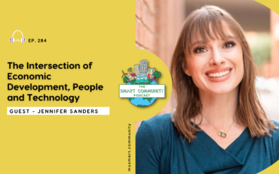 SCP E284 The Intersection of Economic Development, People and Technology, with Jennifer Sanders