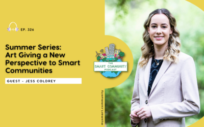 SCP E326 Summer Series: Art Giving a New Perspective to Smart Communities, with Jess Coldrey