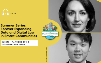 SCP E328 Summer Series: Forever Expanding Data and Digital Law in Smart Communities, with Raymond Sun and Susannah Wilkinson