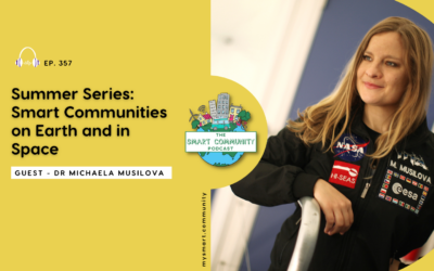 SCP E357 Summer Series: Smart Communities on Earth and in Space, with Dr. Michaela Musilova 